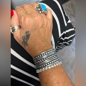 James Avery beaded cuff bracelet-please note I am wearing 3. I am selling indiv.